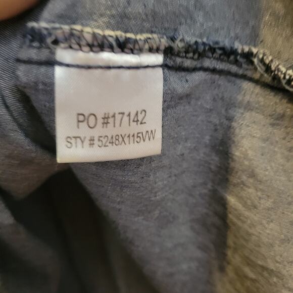 SALE-Millenium women's dark blue jean loose fitting pull over dress size 2x - Picture 9 of 11